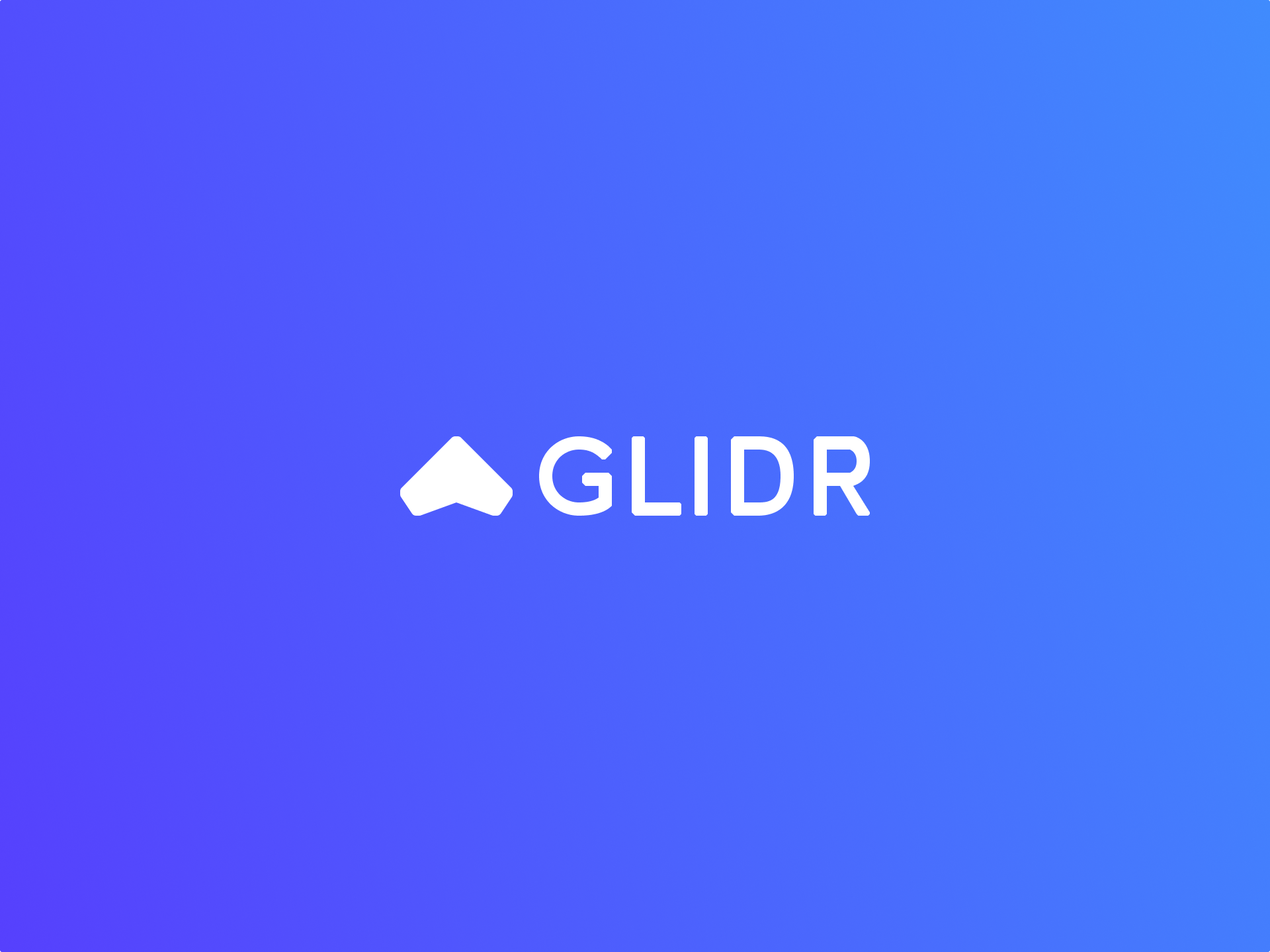GLIDR brand identity